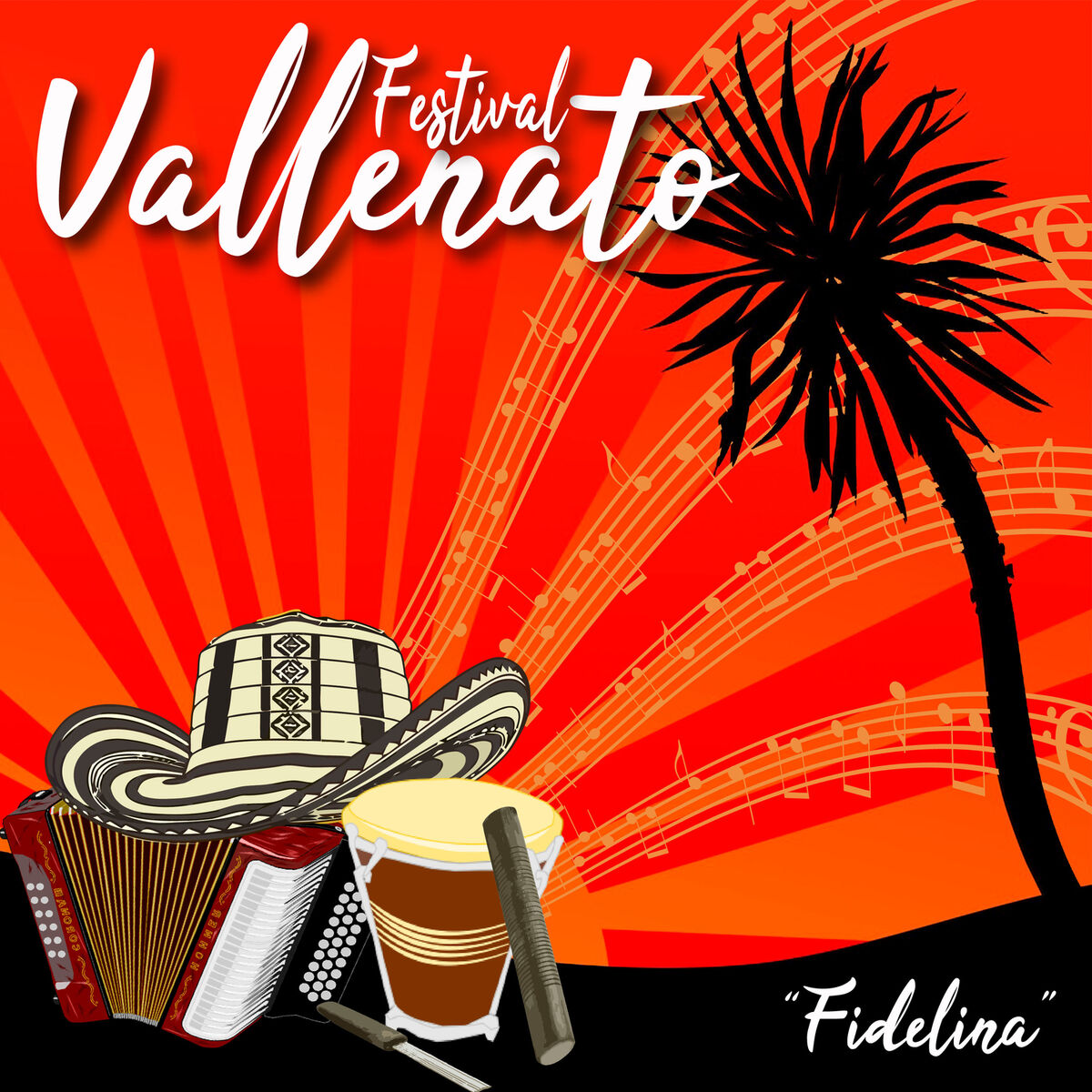 Album cover of Festival Vallenato / Fidelina