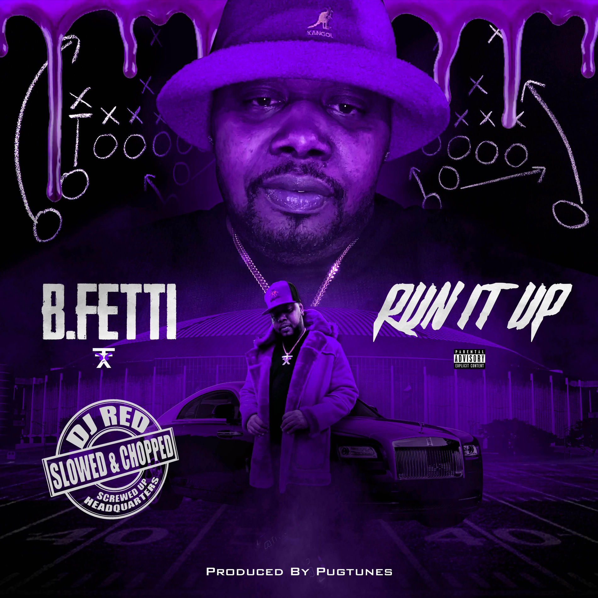 Album cover of Run It Up Slowed & Chopped