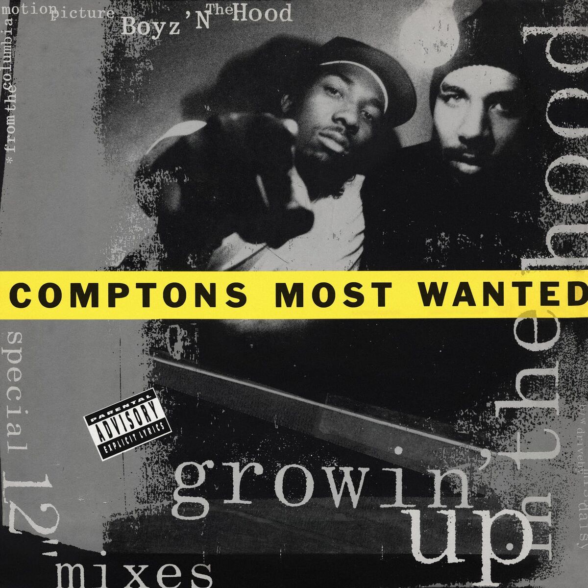 Album cover of Growin' Up In the Hood