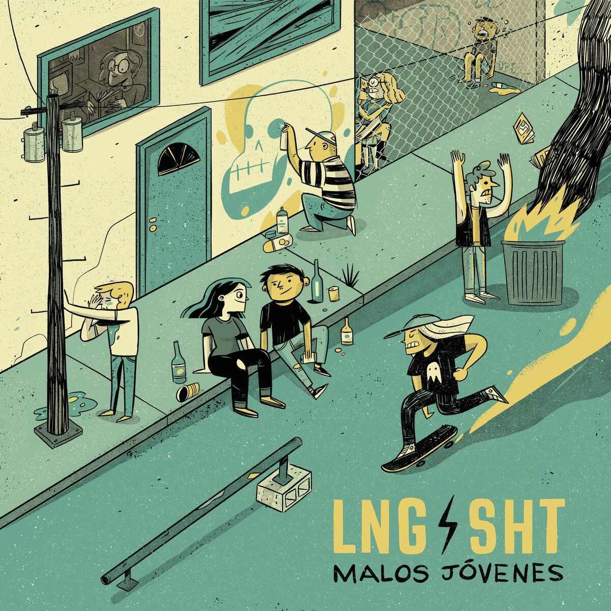 Album cover of Malos Jóvenes