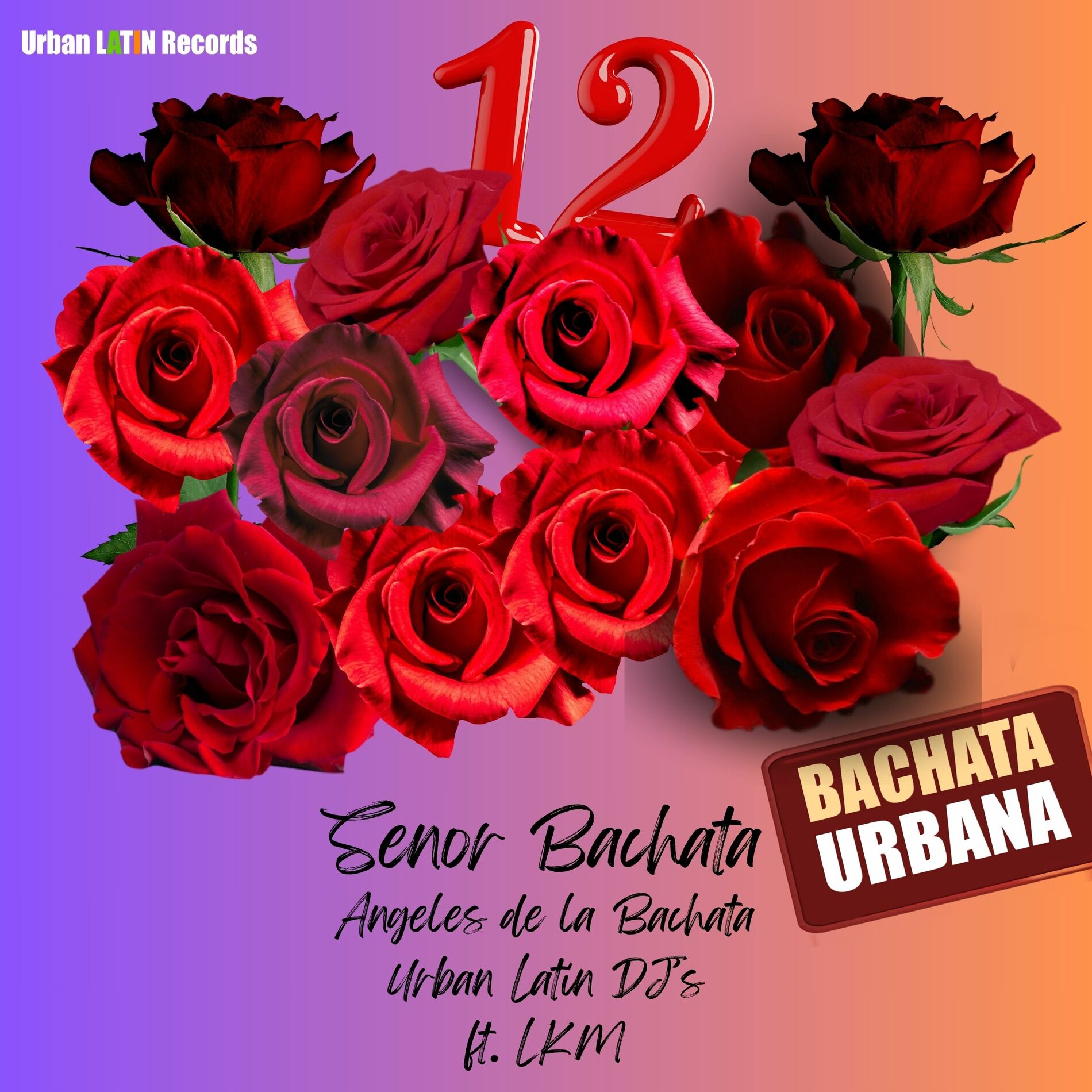 Album cover of 12 Rosas (Bachata Urbana)