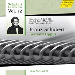 Cover of Schubert: Piano Works, Vol. 12