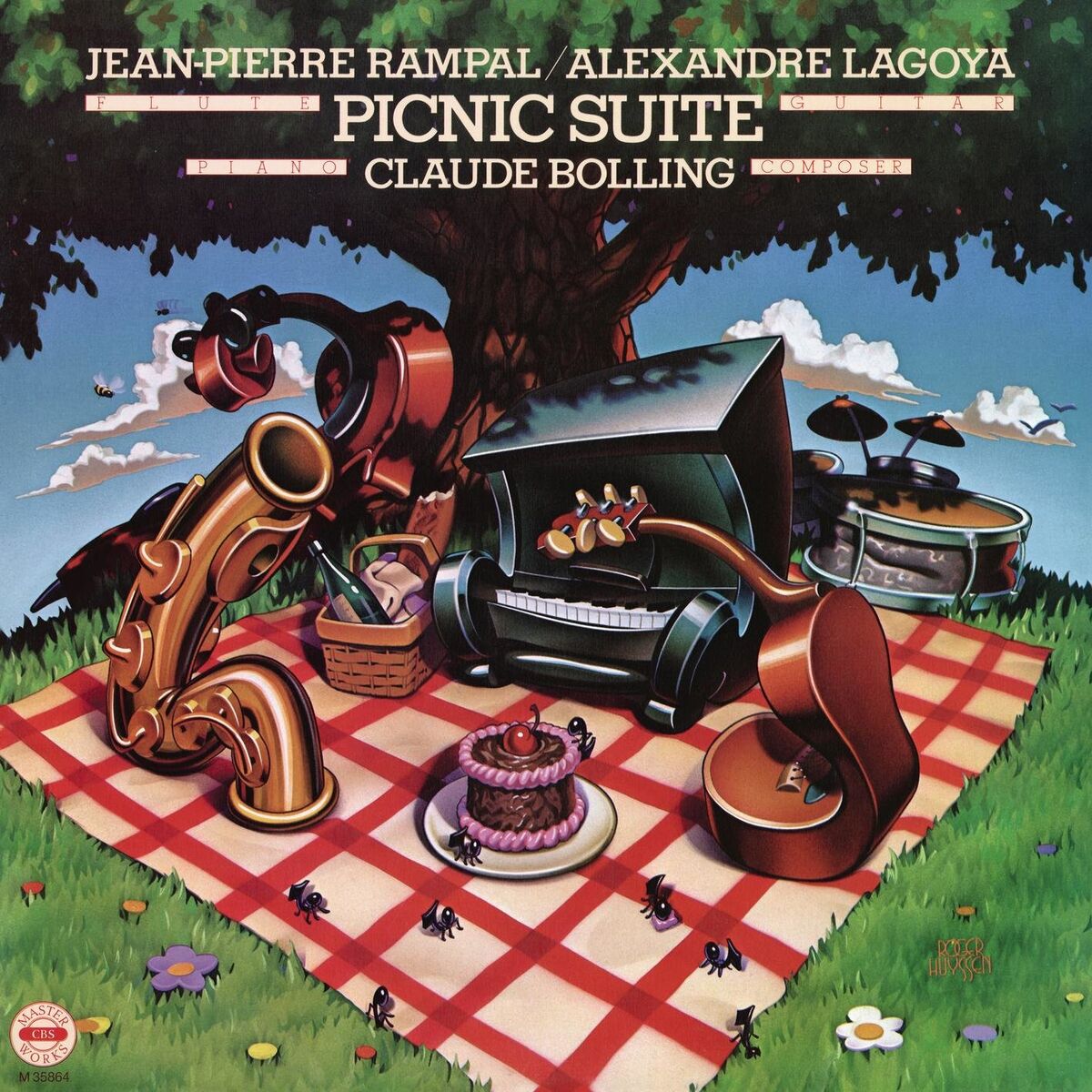 Album cover of Picnic Suite for Flute, Guitar and Jazz Piano Trio: II. Madrigal