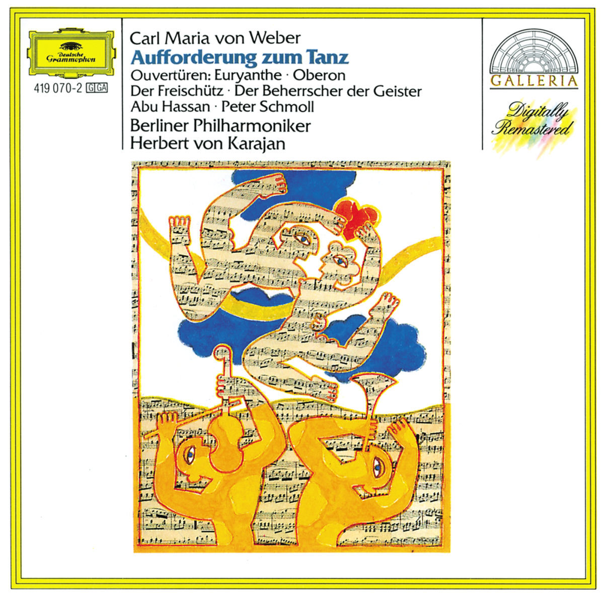 Album cover of Weber: Aufforderung zum Tanz, Op. 65 (Orch. Berlioz)