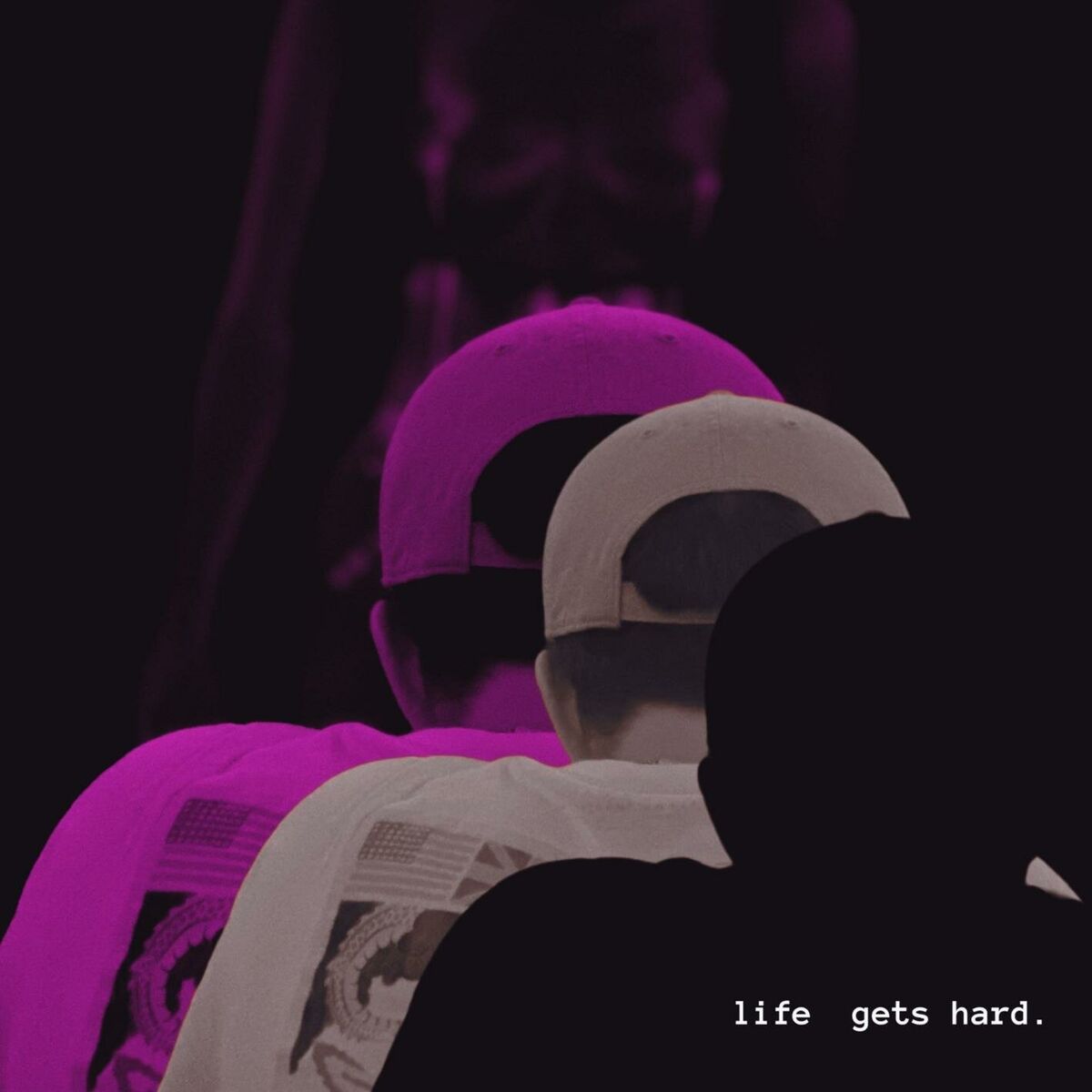 Album cover of life gets hard