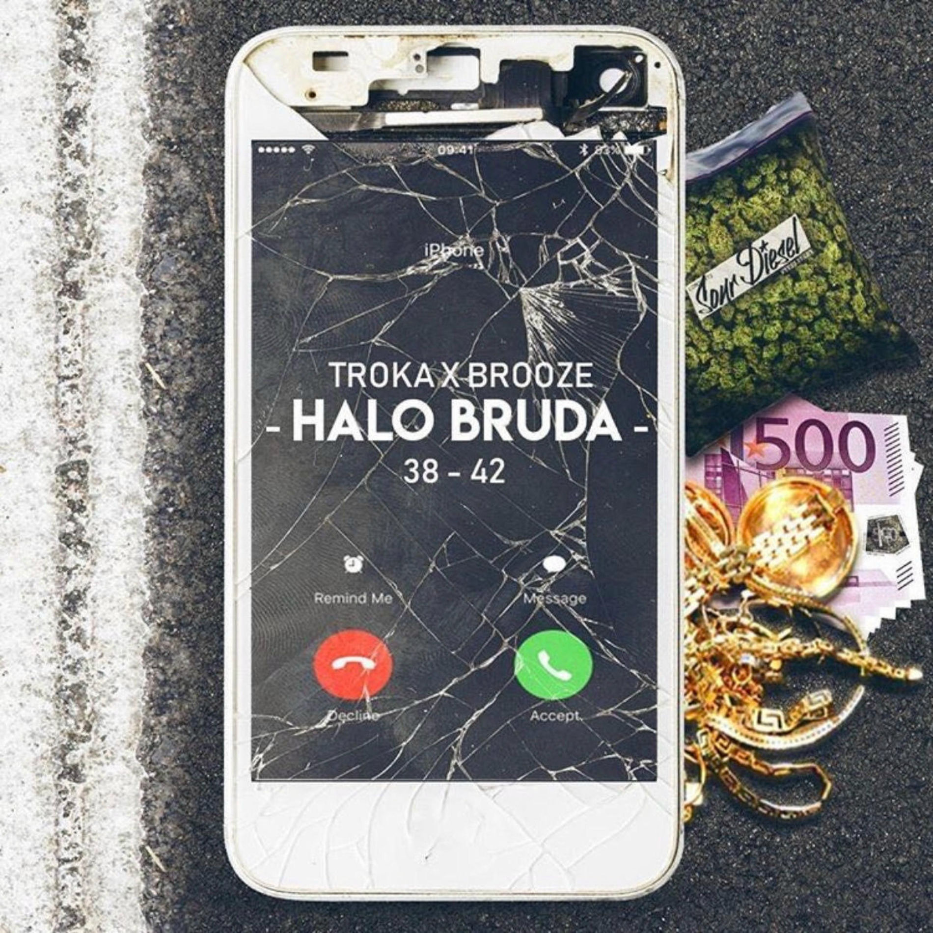 Album cover of Halo Bruda (feat. Brooze)