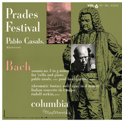 Cover of Bach: Gamba Sonata No. 3 & Chromatic Fantasy & Italian Concerto & Cappriccio & Toccata (2017 Remastered Version) by undefined