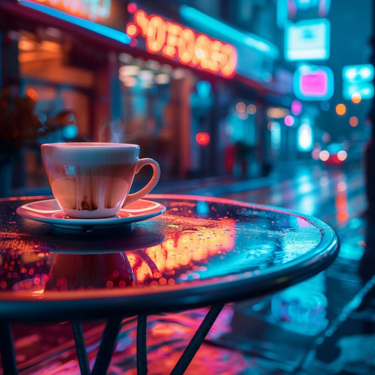 Album cover of City Night & Cafe Reflection: Smooth Jazz for the Soul