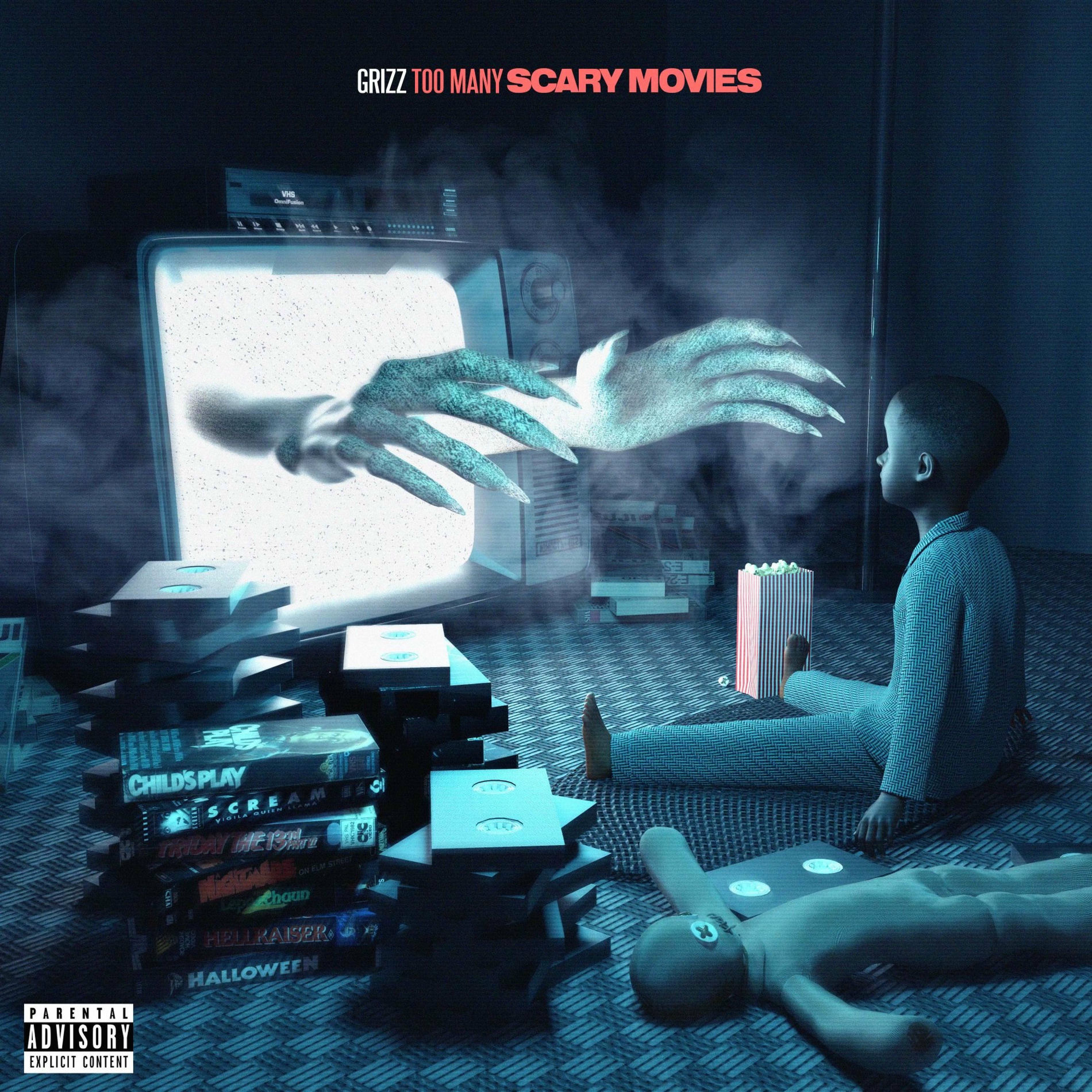 Album cover of Too Many Scary Movies