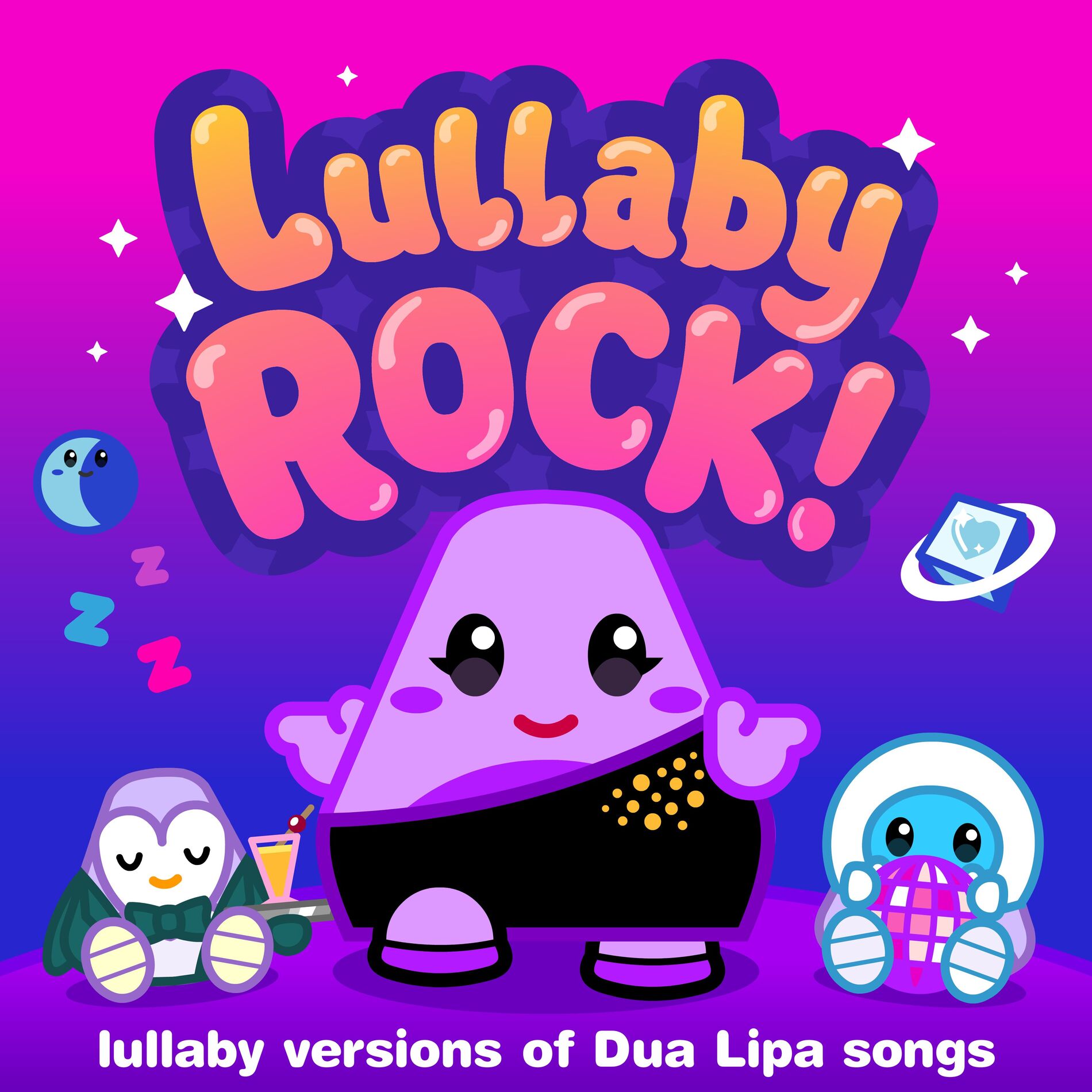 Album cover of Lullaby Versions of Dua Lipa Songs