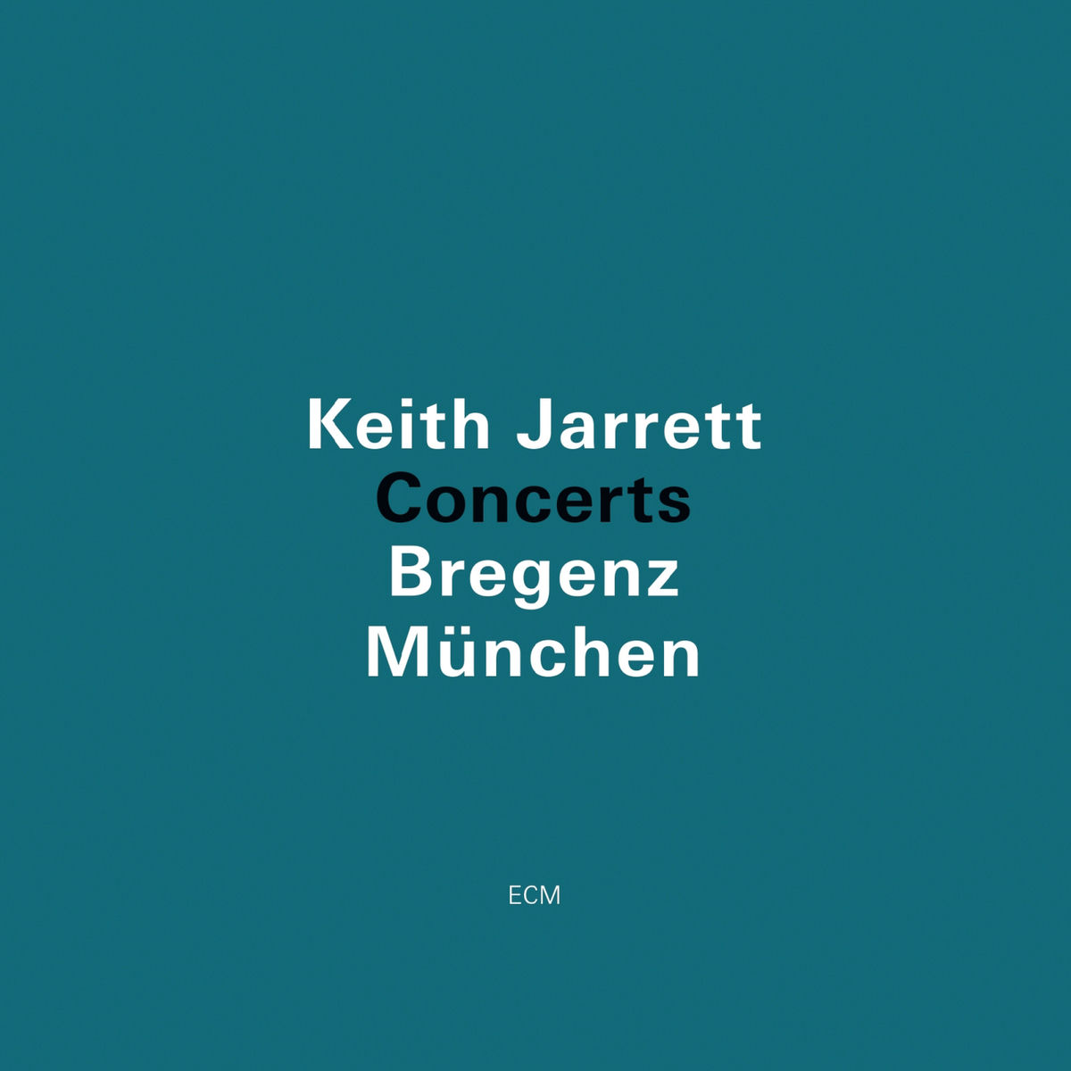 Album cover of Concerts (Bregenz, München) (Live)