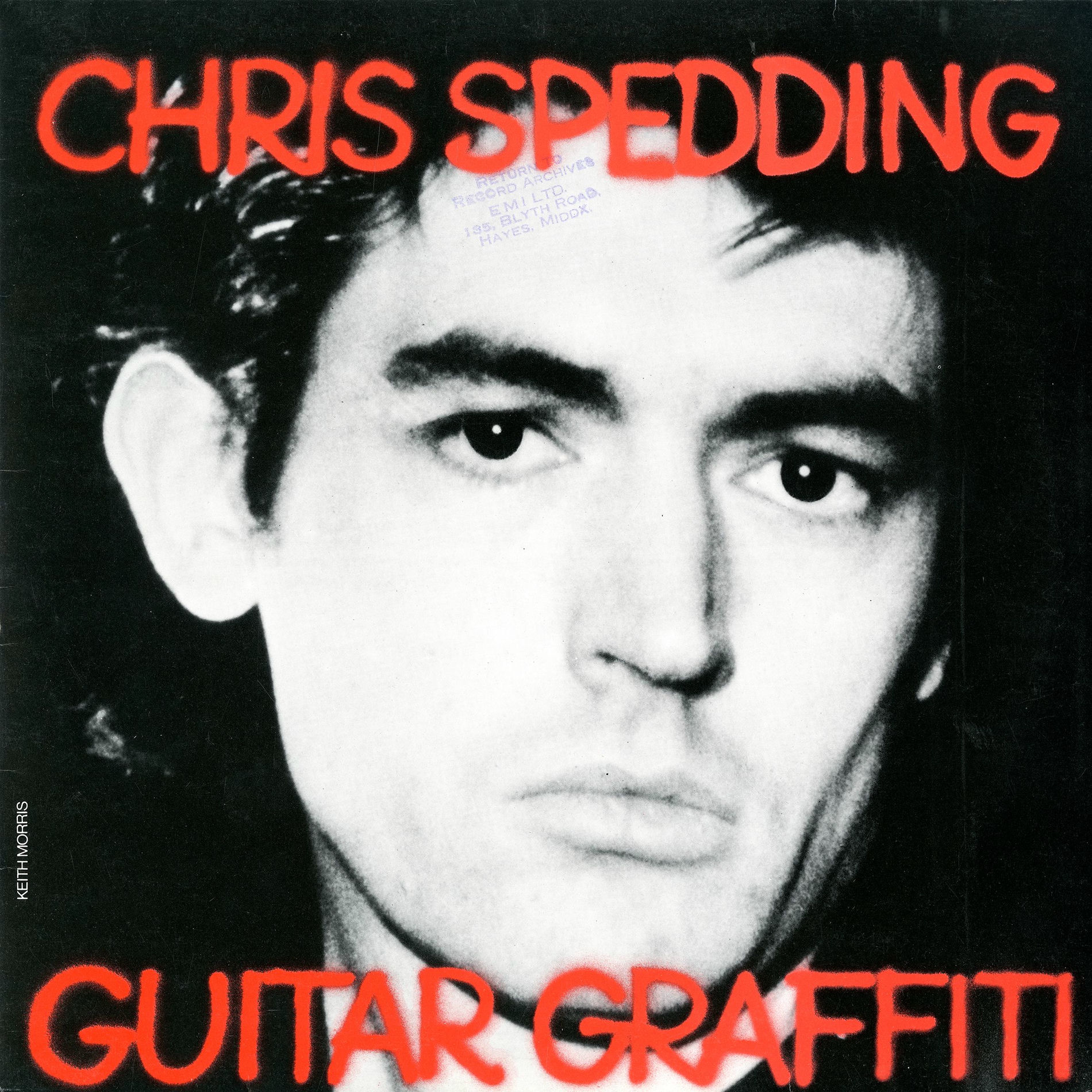 Chris Spedding / I'm Not Like Everybody〜 Chris Spedding I'm Not Like Everybody Else LP 1980 UK Import