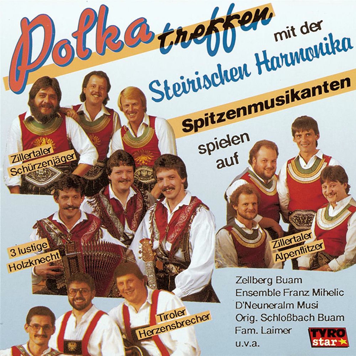 Album cover of Polkatreffen mit der Steirischen Harmonika