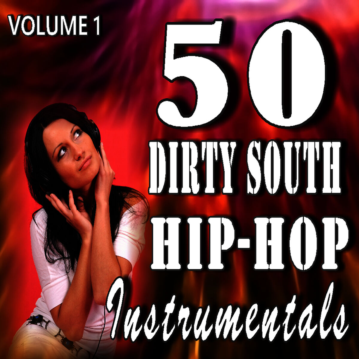 Album cover of 50 Dirty South Hip-Hop Instrumentals, Vol. 1