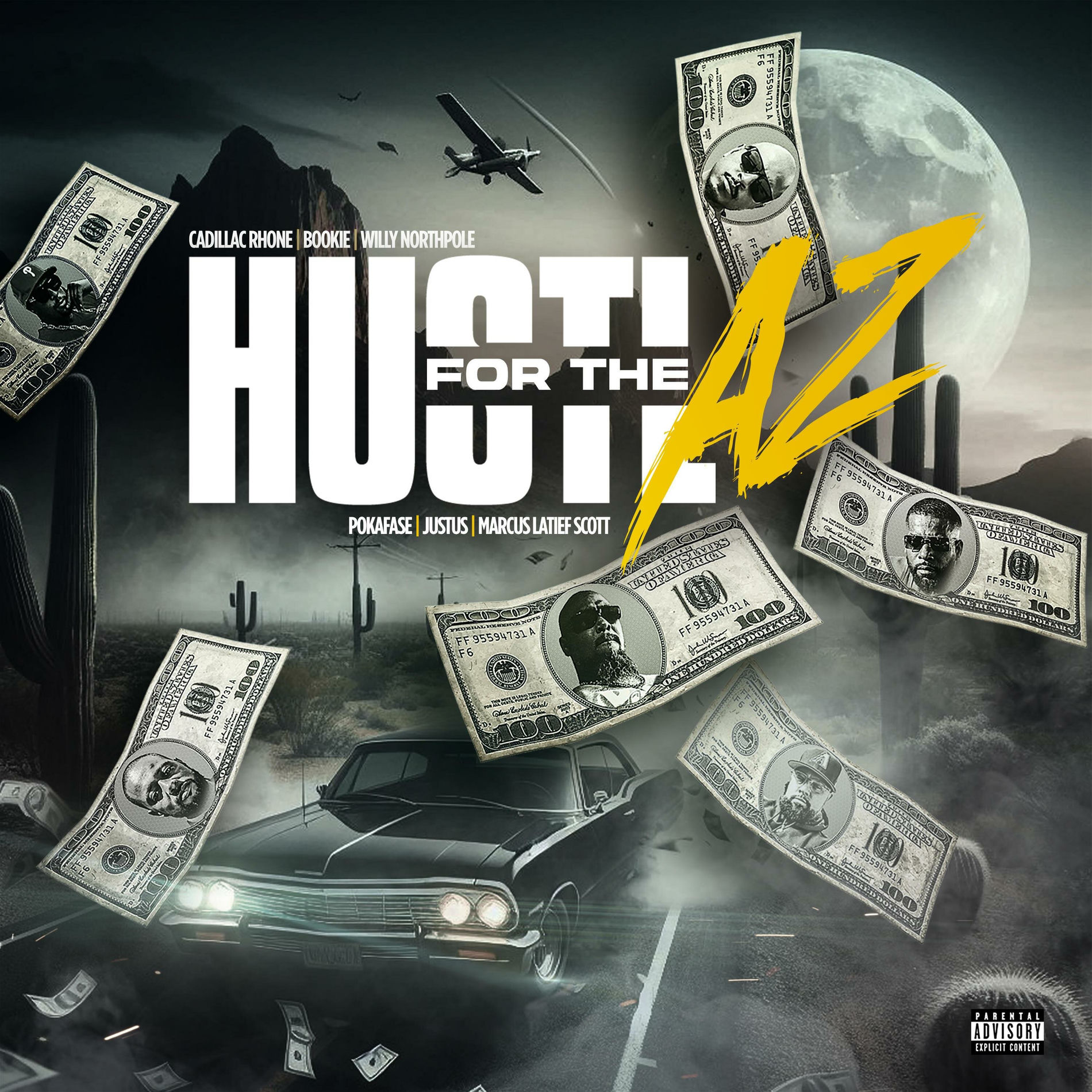 洋楽 G-RAP J-BONE - FLIP SIDE HUSTLA'S Cadillac Rhone - For The HustlAZ (feat. Marcus Latief Scott