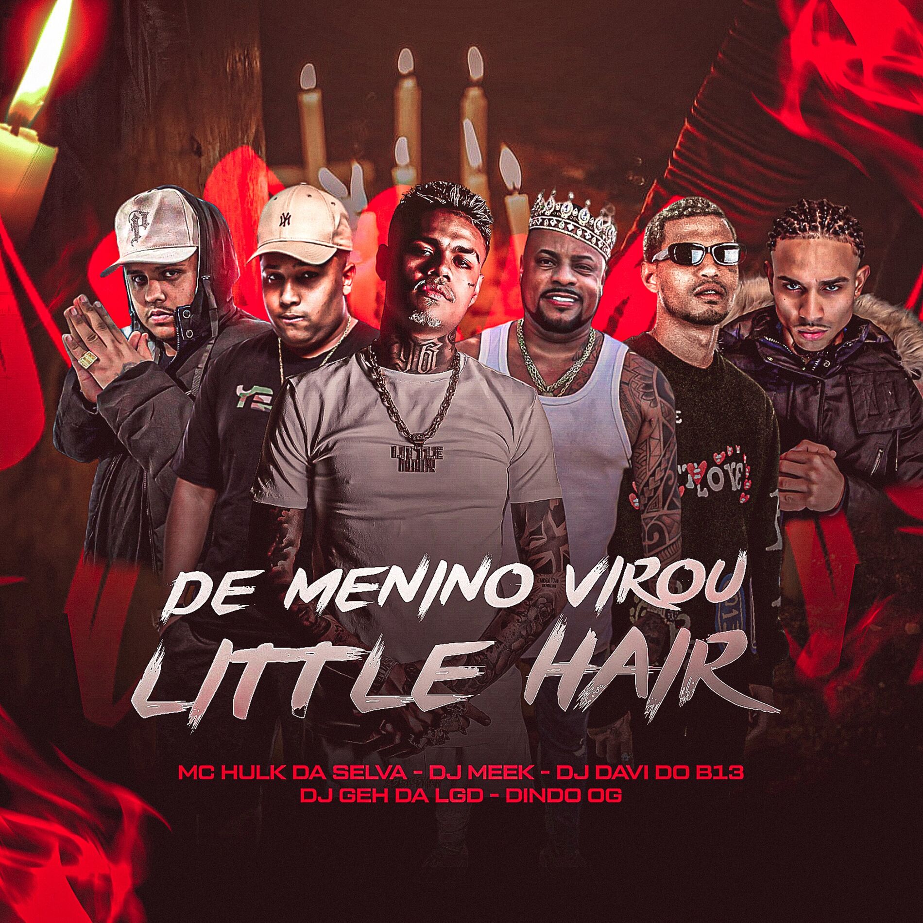 Album cover of De Menino Virou Little Hair