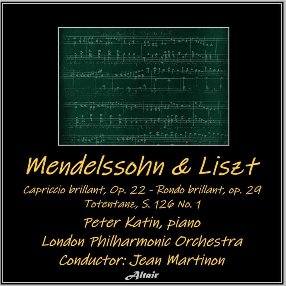 Picture of Mendelssohn & Liszt: Capriccio Brillant, OP. 22 - Rondo Brillant, OP. 29 - Totentanz, S. 126 NO. 1