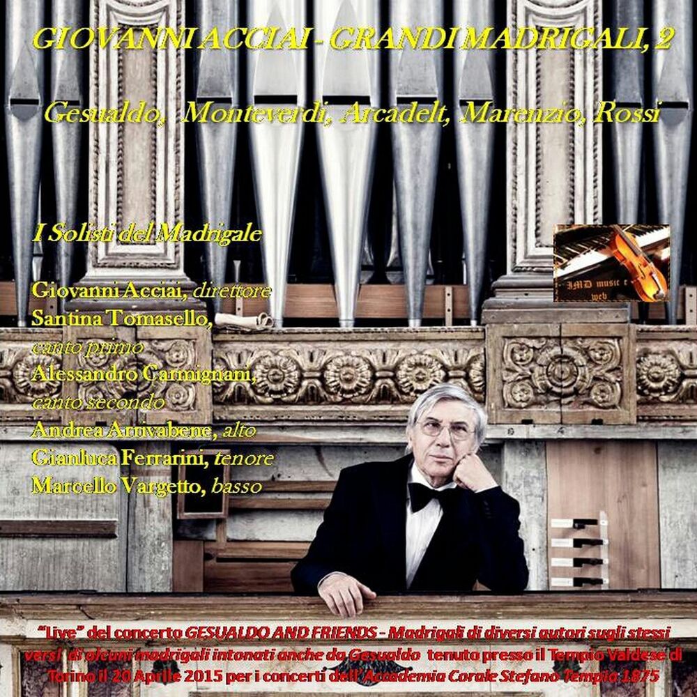 Picture of Grandi Madrigali, 2 (Gesualdo, Monteverdi, Arcadelt, Marenzio, Rossi)