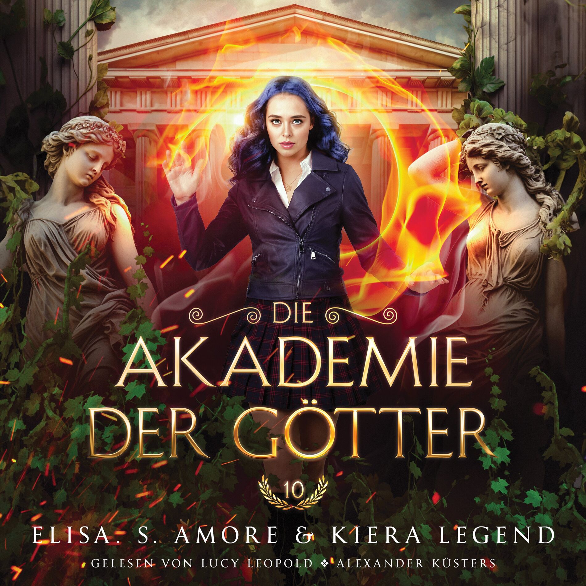 Album cover of Die Akademie der Götter 10 - Fantasy Hörbuch