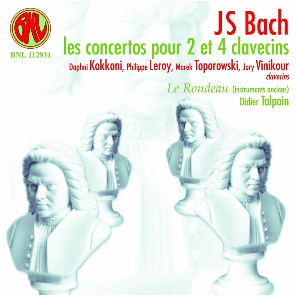 Picture of Bach: Concertos pour 2 et 4 clavecins