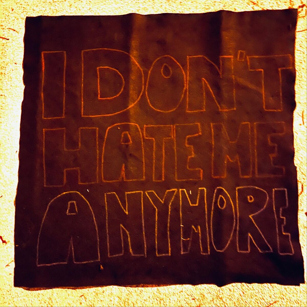 Album cover of I DON'T HATE ME ANYMORE