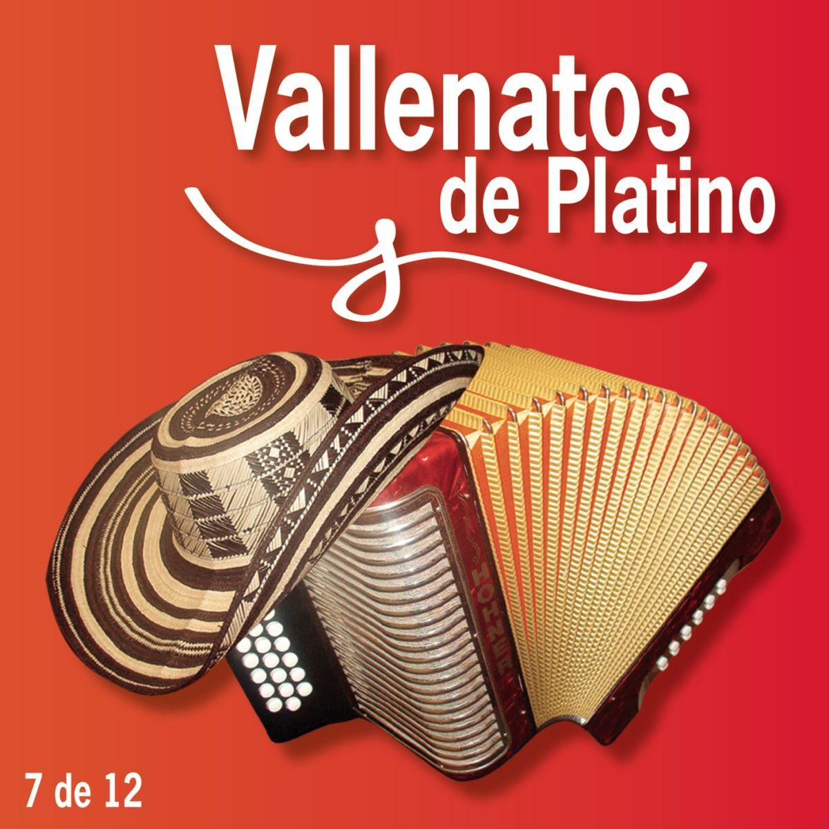 Album cover of Vallenatos De Platino Vol. 7