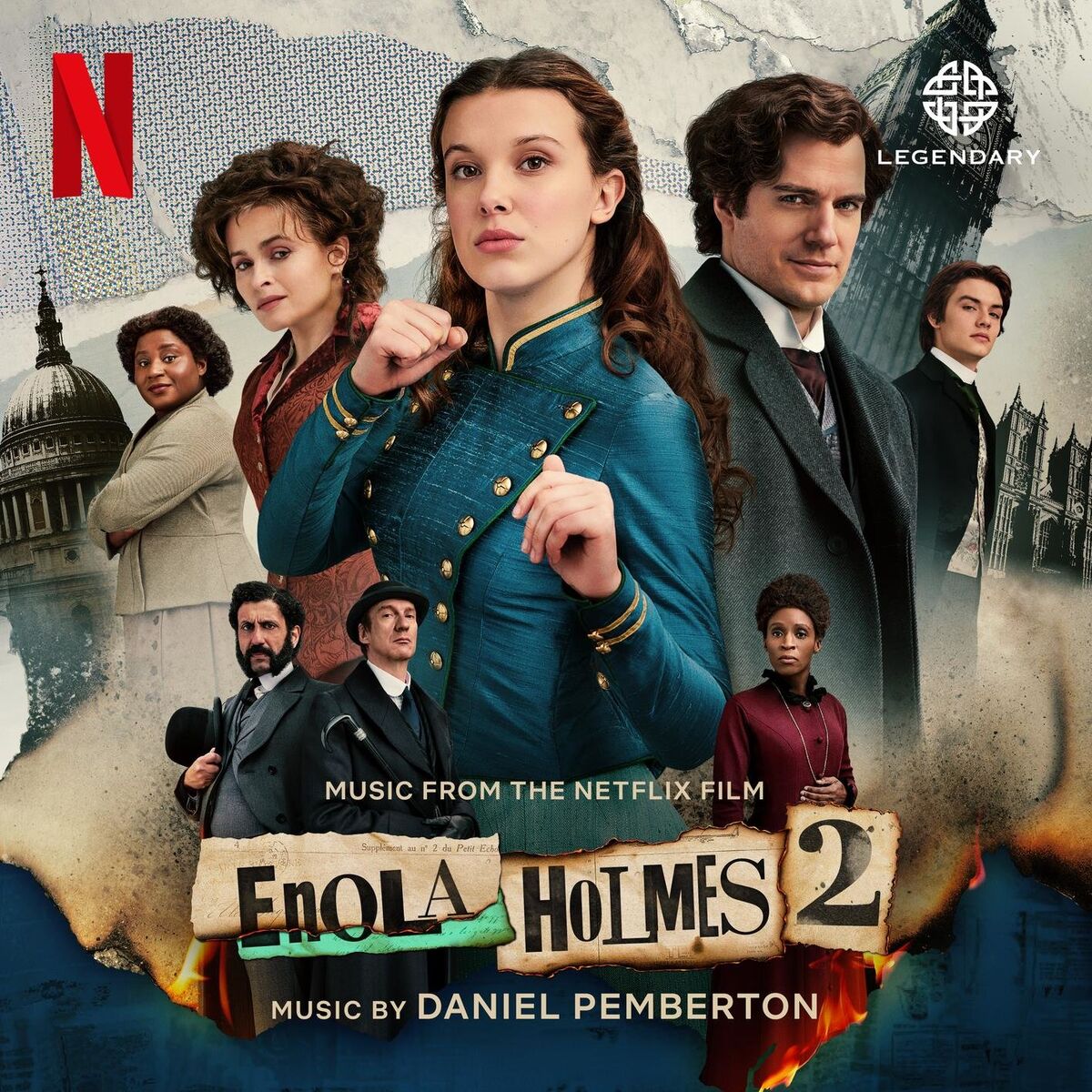 Album cover of The Enola Holmes Detective Agency