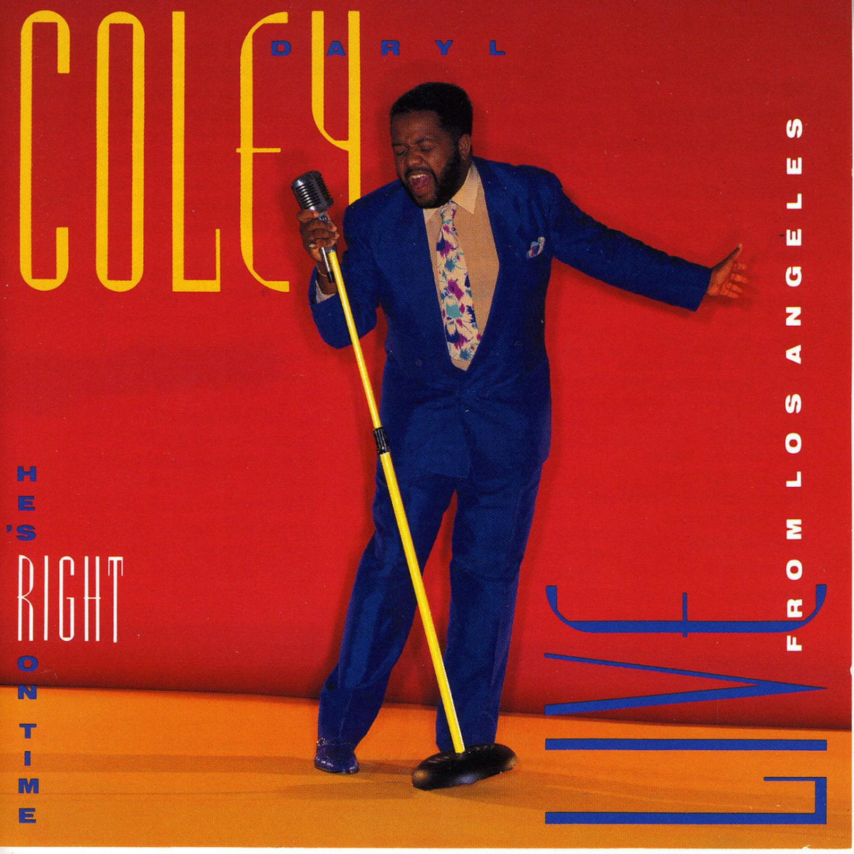 Album cover of He's Right On Time: Live From Los Angeles