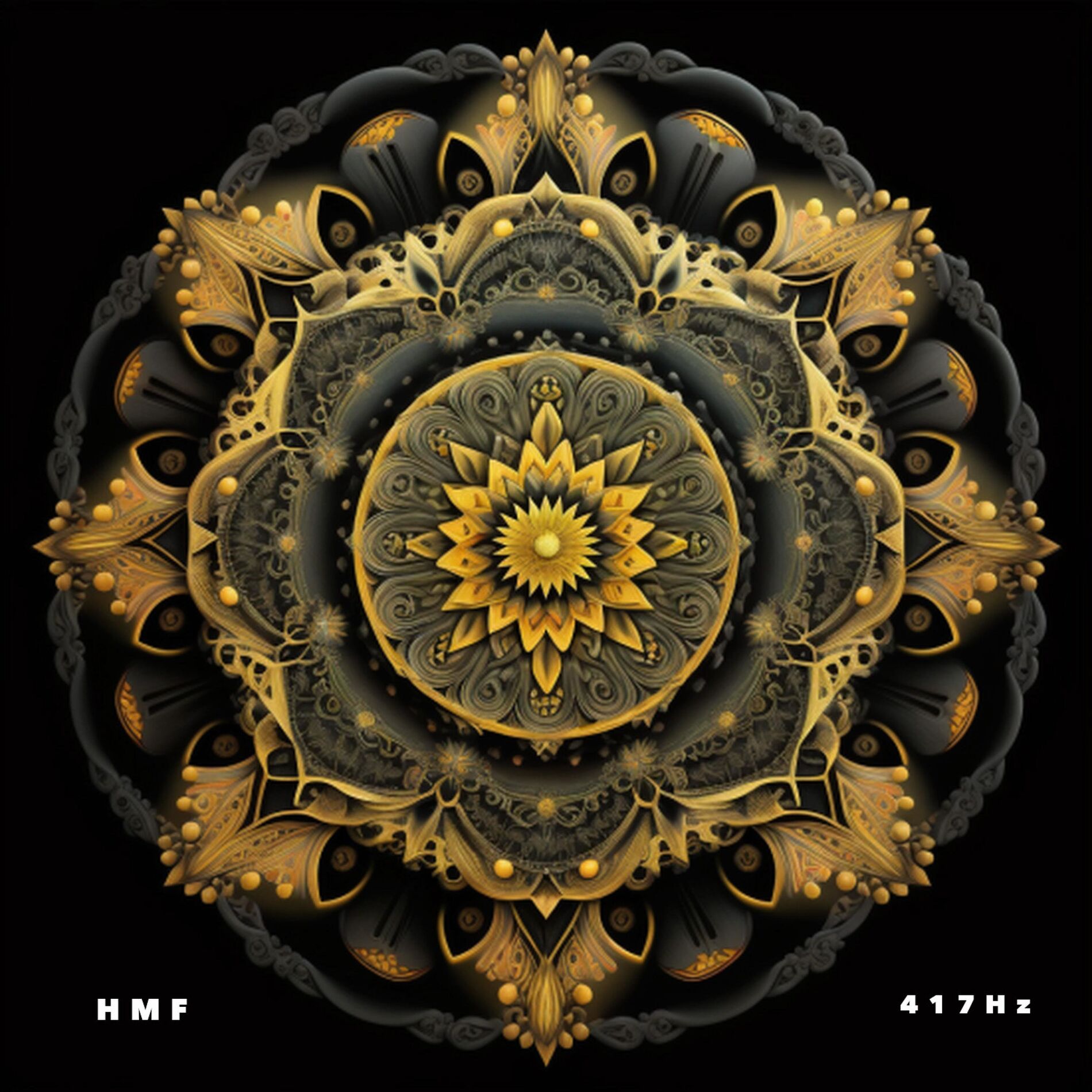 Album cover of 417 Hz Healing Solfeggio Frequency