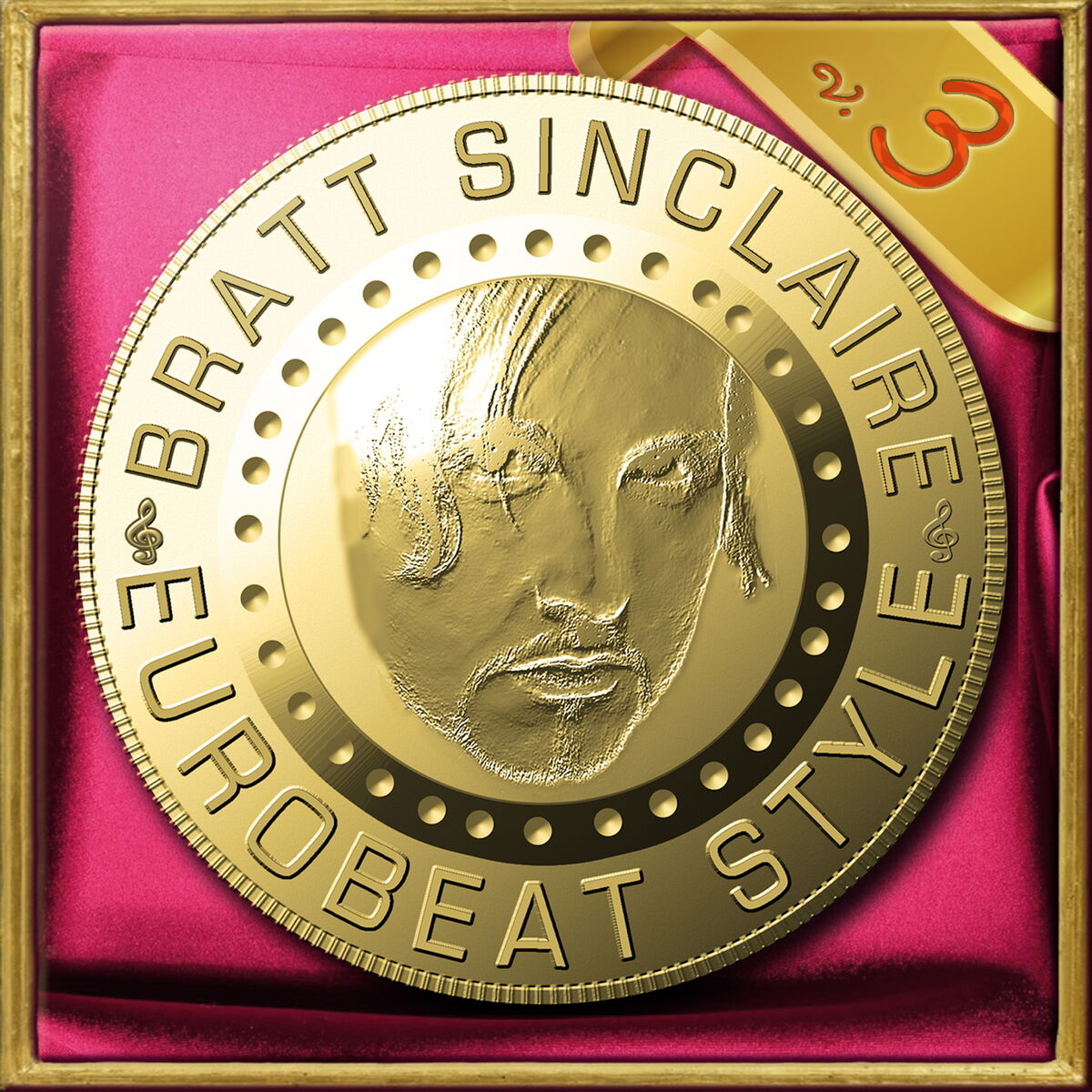 Album cover of Bratt Sinclaire Eurobeat Style, Vol.3