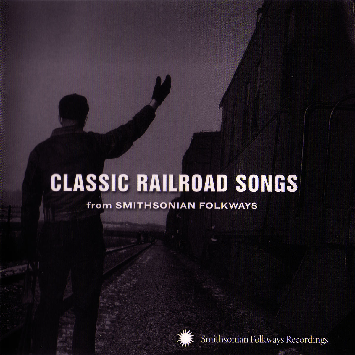 Album cover of Classic Railroad Songs from Smithsonian Folkways