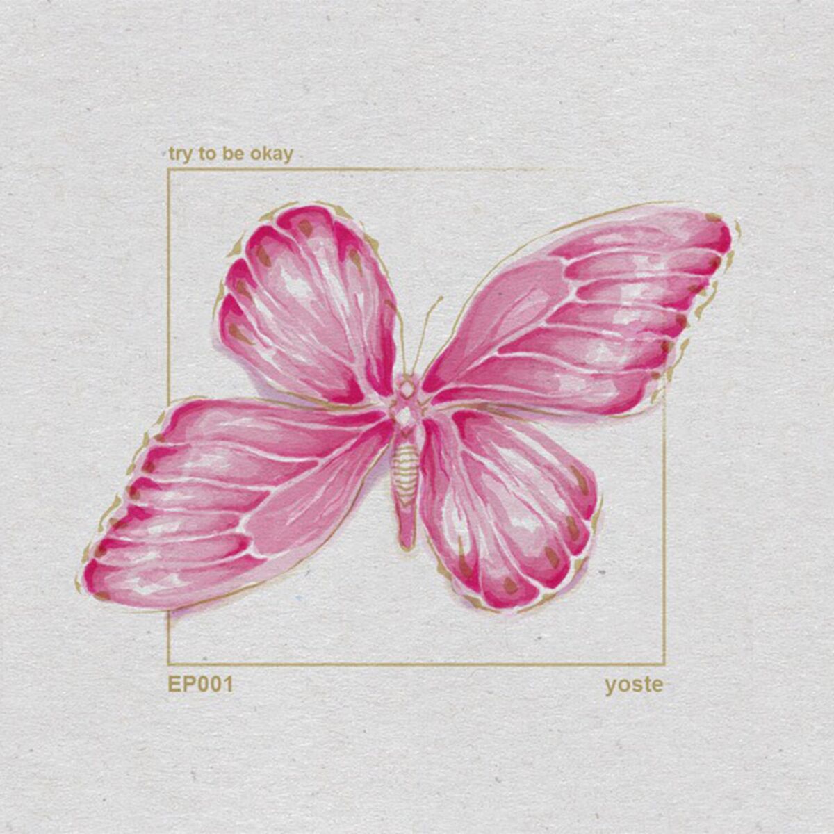 Album cover of try to be okay