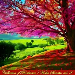 Cover of Collection of Beethoven's Violin Sonata, Vol. 2