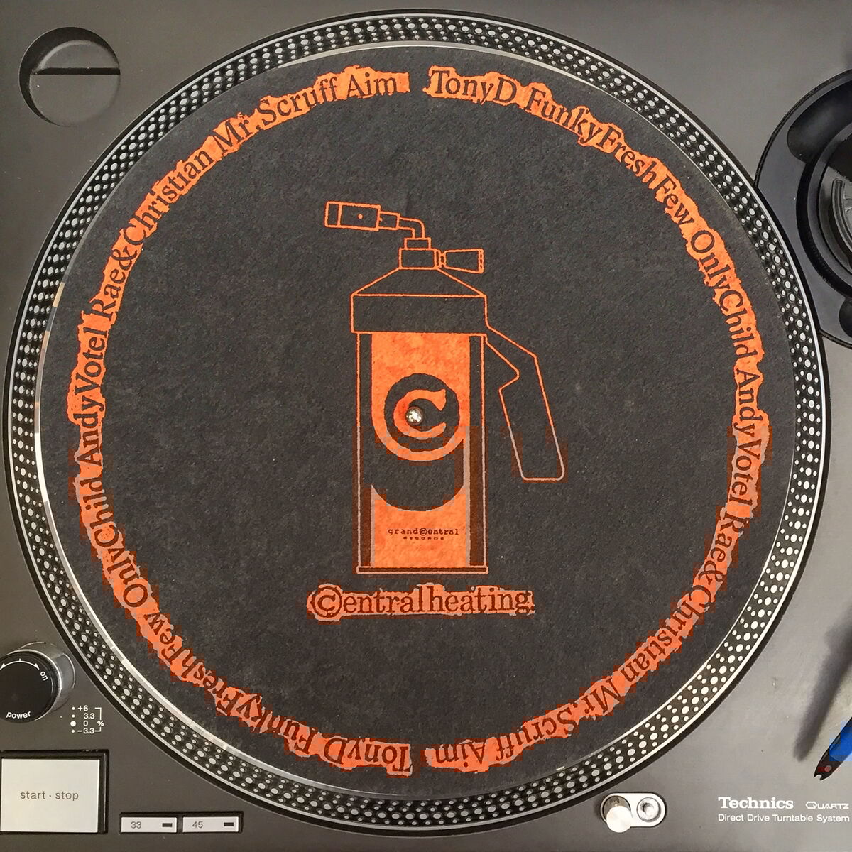 Album cover of Central Heating Instrumentals & Acapellas
