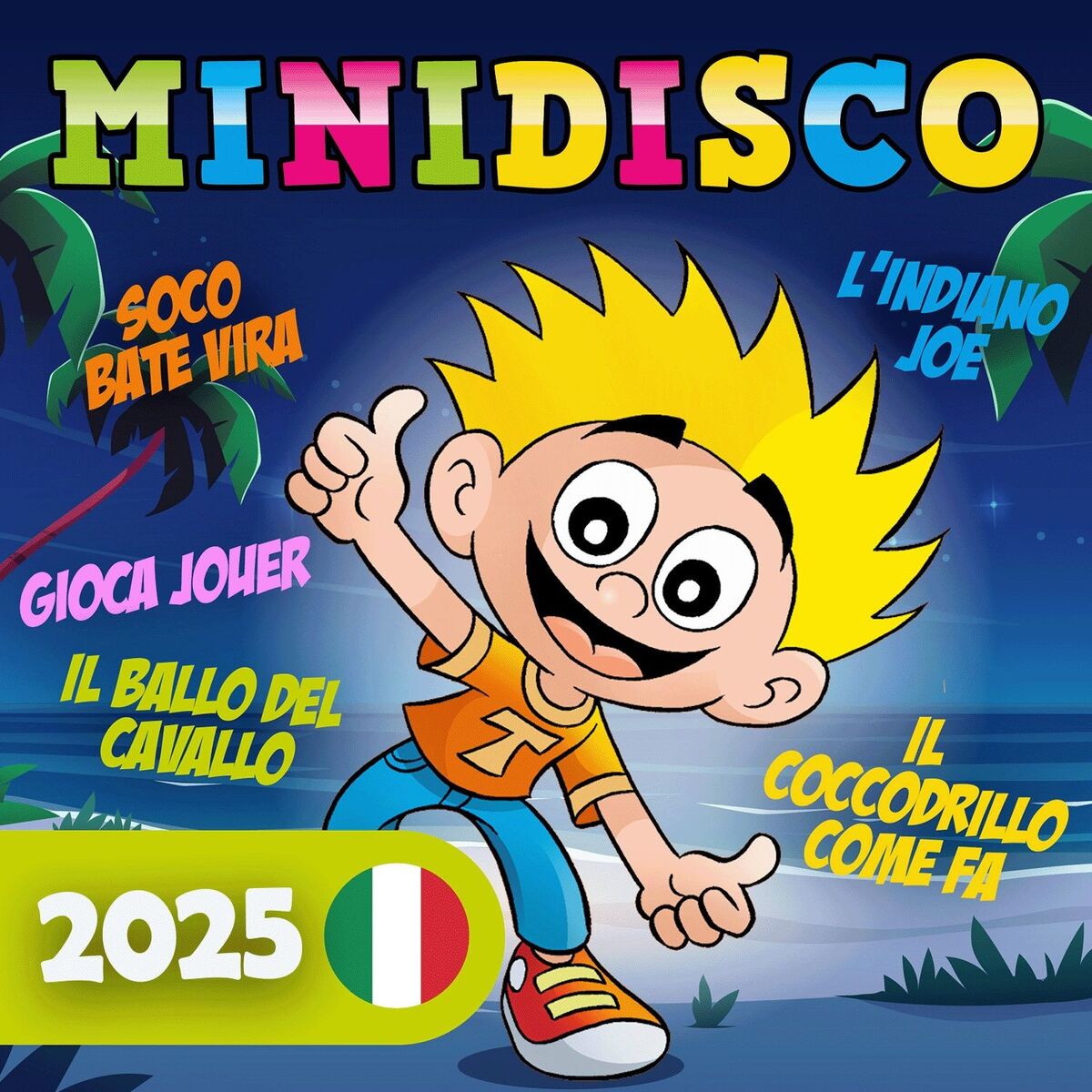 Album cover of Minidisco 2025, Canzoni per bambini in italiano