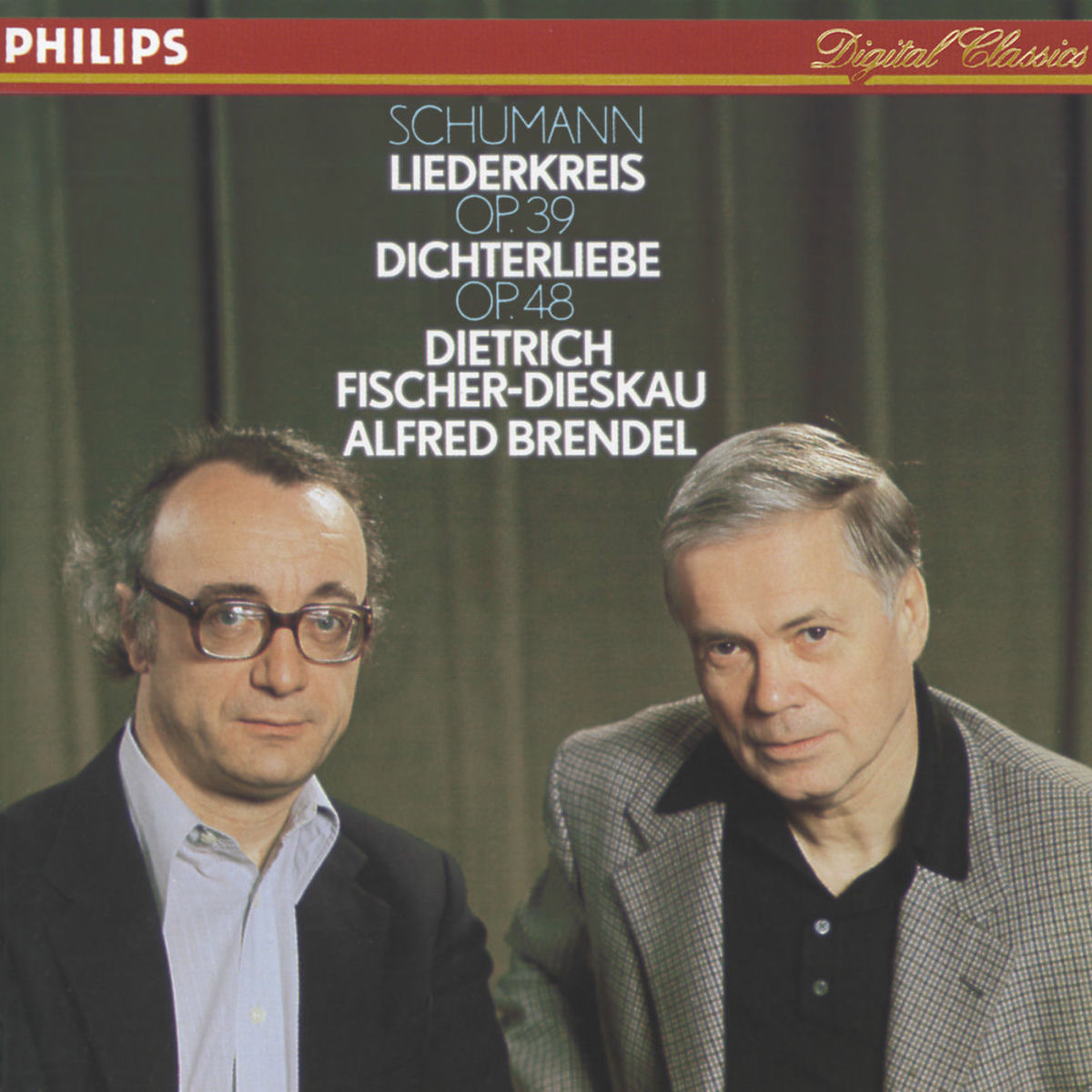Album cover of Schumann: Dichterliebe; Liederkreis