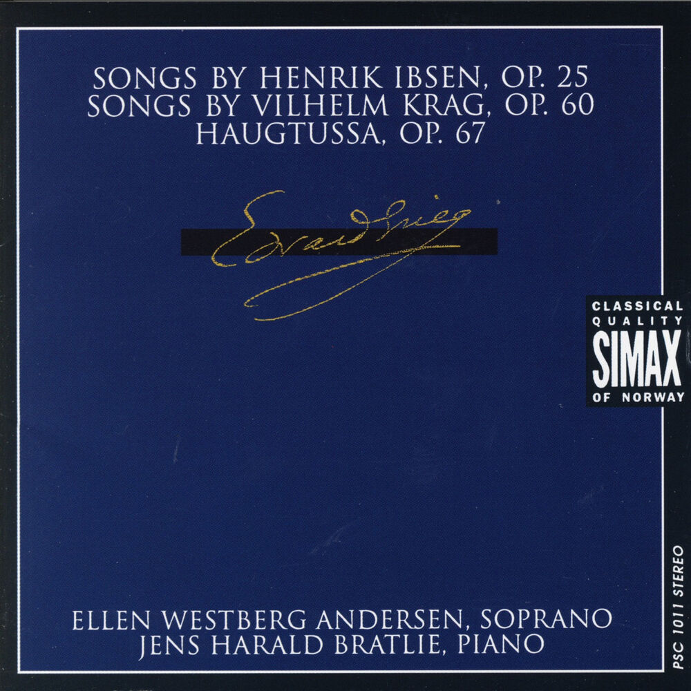 Picture of Grieg: Songs, Op. 24, Op. 60 and Op. 67