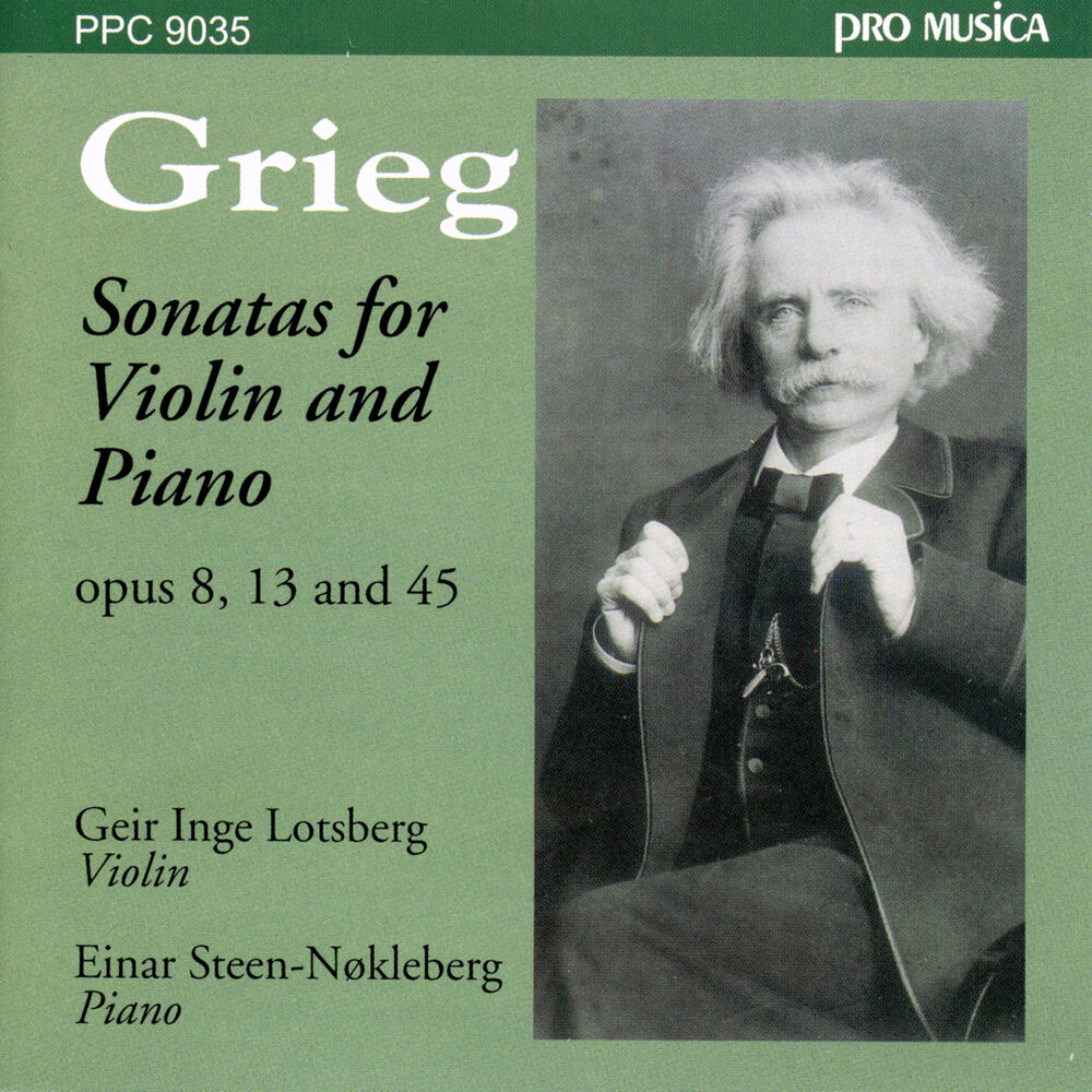 Picture of Edvard Grieg: Sonatas for Violin Og Piano
