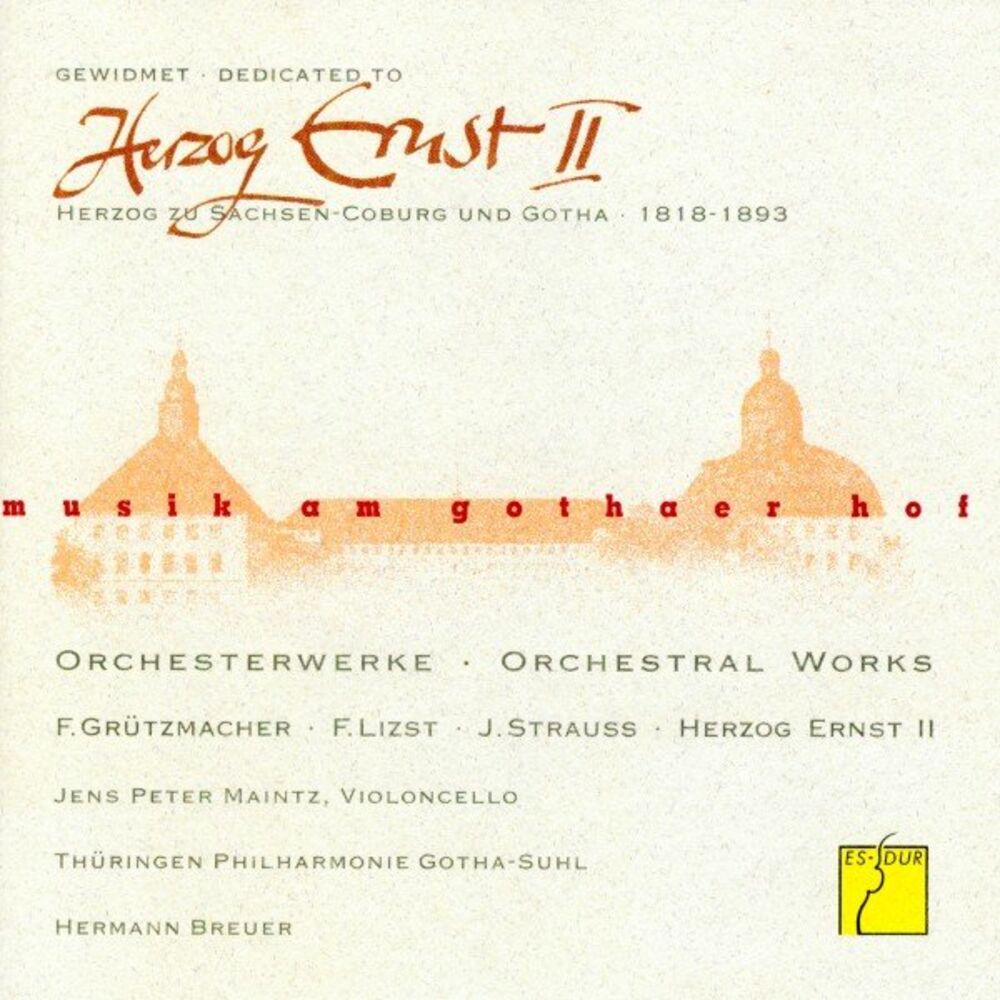 Picture of Herzog Ernst II gewidmet: Orchesterwerke (Musik am Gothaer Hof)
