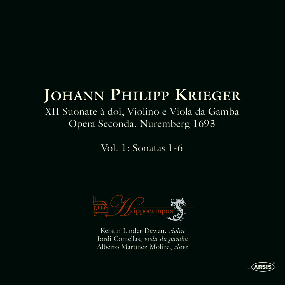 Picture of Johann Philipp Krieger XII Suonate à doi, Violino e Viola da Gamba. Opera Seconda. Nuremberg 1693 Vol. 1 Sonatas 1-6