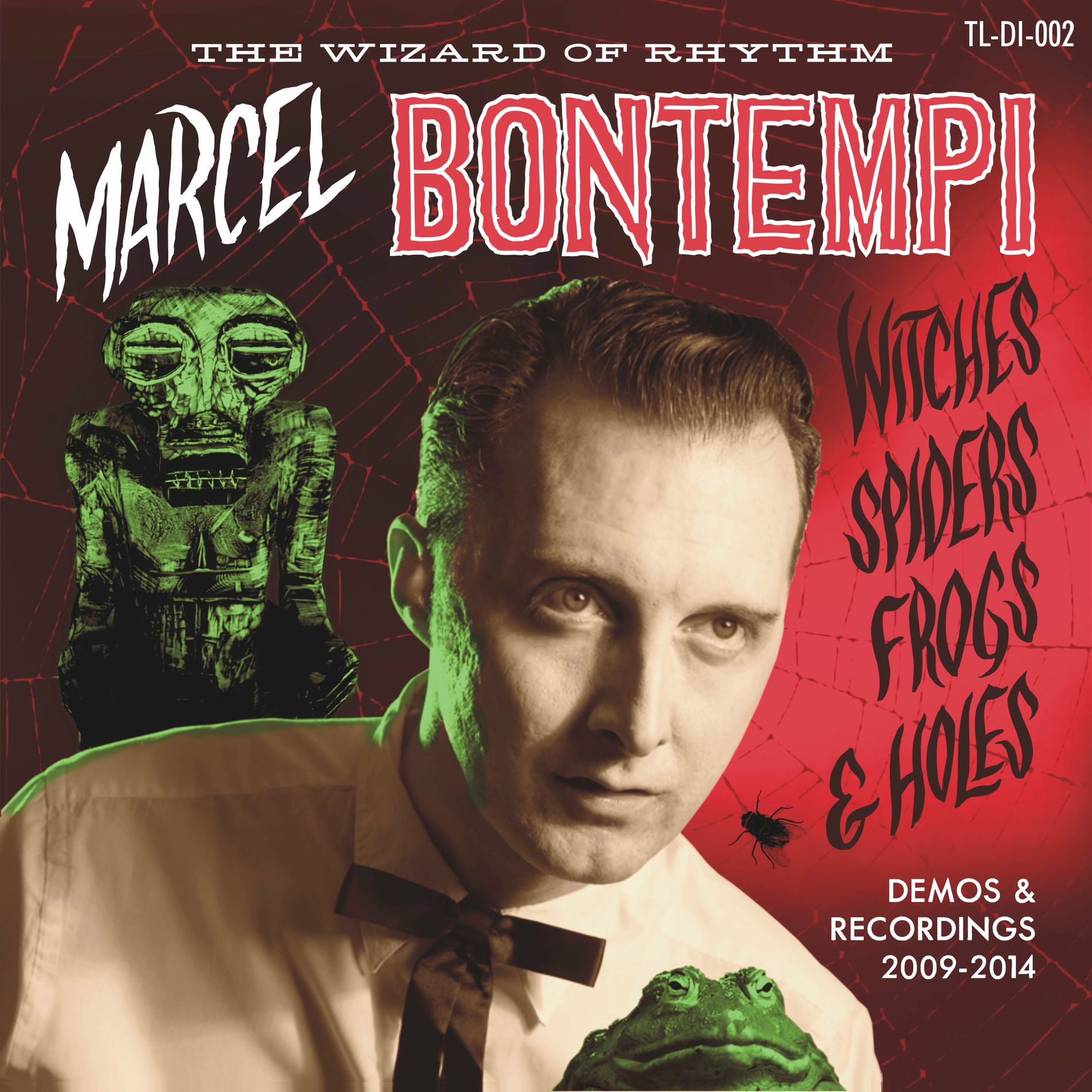 Album cover of Witches Spiders Frogs & Holes (The Wizard Of Rhythm - Demos & Recordings 2009-2014)