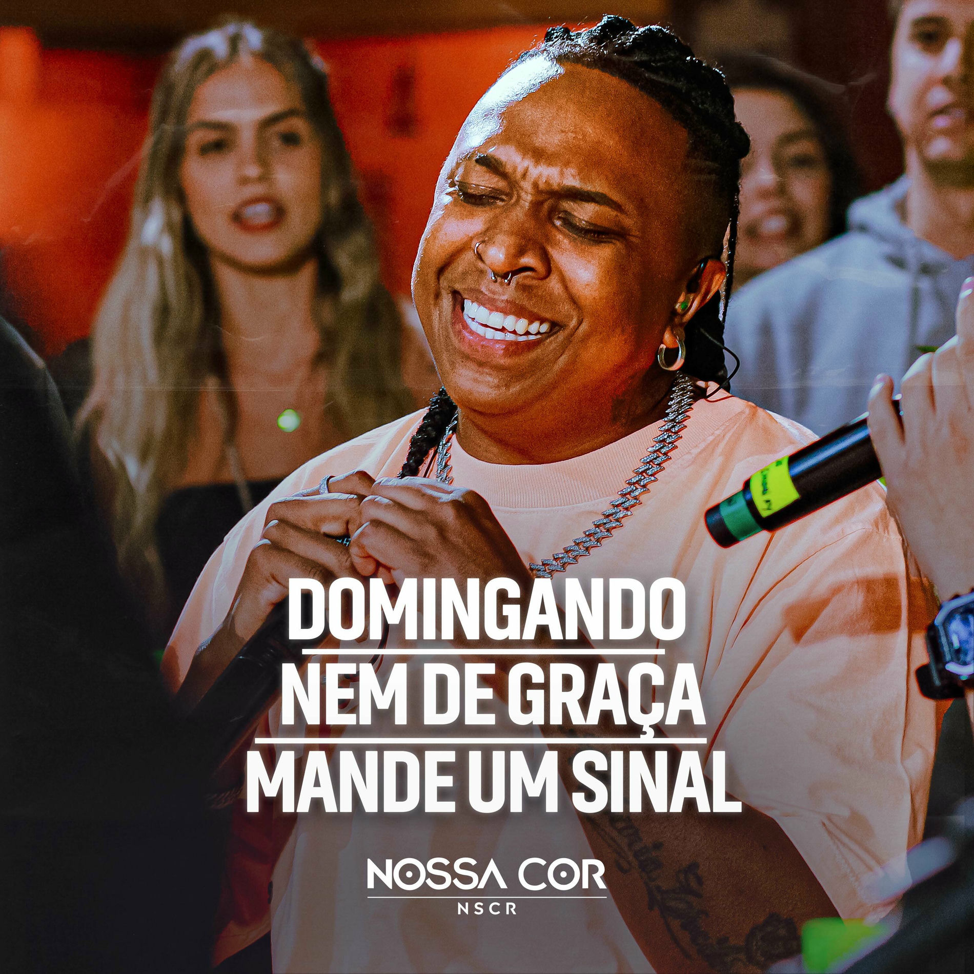 Album cover of Domingando / Nem de Graça / Mande um Sinal (Ao Vivo)