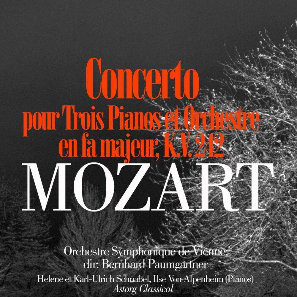 Picture of Mozart: Concerto pour trois pianos et orchestre en fa majeur, K.V. 242