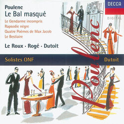 Cover of Poulenc: Le bal masqué/Chamber Works