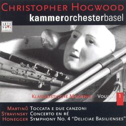 Cover of Martinu/Strawinsky/Honneger