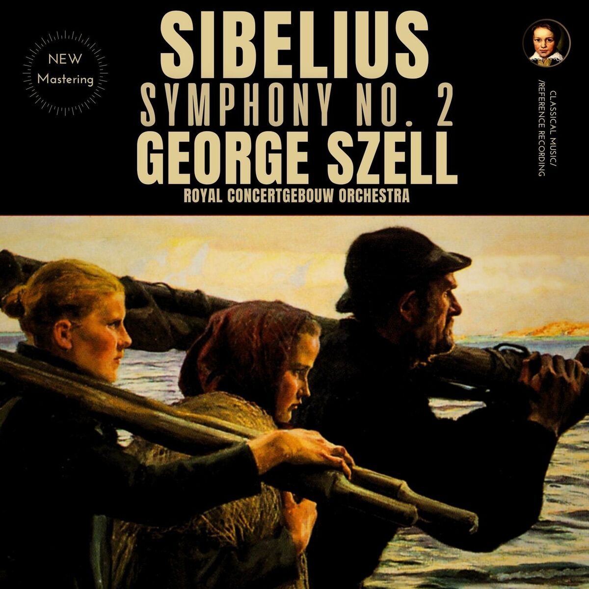 Album cover of Sibelius: Symphony No. 2 in D Major, Op. 43 by George Szell (2024 Remastered, Amsterdam 1964)