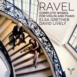 Cover of Ravel: Complete Works for Violin and Piano