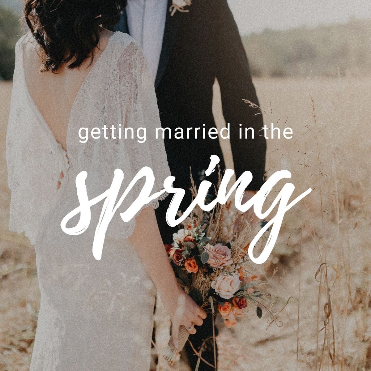 Album cover of getting married in the spring