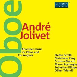 Cover of Jolivet: Chamber Music for Oboe and Cor Anglais