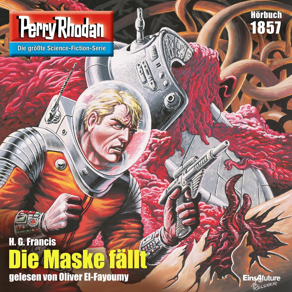 Album cover of Die Maske fällt - Perry Rhodan - Erstauflage 1857 (Ungekürzt)
